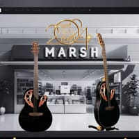 💥𝐒𝐪𝐨𝐞 𝐎𝐯𝐚𝐭𝐢𝐨𝐧-𝐂𝐚𝐫𝐛𝐨𝐧 𝐅𝐢𝐛𝐫𝐞-𝐄𝐥𝐞𝐜𝐭𝐫𝐨 𝐀𝐜𝐨𝐮𝐬𝐭𝐢𝐜 𝐆𝐮𝐢𝐭𝐚𝐫_img_1