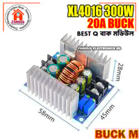 XL4016 20A Step-Down Buck Converter CC CV Power Supply Module | DC 6V-40V to 1.2V-35V Voltage Regulator_img_1
