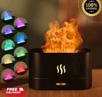 9 Flame Effect Air Humidifier Essential Oil Fragrance Mist Aromatherapy Diffuser With_img_1