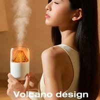 H05 Volcano Air Humidifier with Night Light – 180ML_img_2