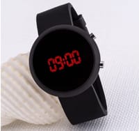 Gorgeous Looking Colorful Round LED Digital Sports Watch, Water Resistance LED Wrist Watch_img_0