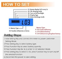 12V/24V/36V/48V Battery Capacity Indicator LCD Display – Blue/Green | Acid, Lead-Acid & Lithium Battery Voltage Tester_img_1