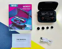 M19 TWS Wireless Bluetooth 5.1 Earbuds - Featuring Touch Control, HD Mirror, and the Latest Updates for Enhanced Performance_img_4