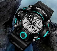 Digital Waterproof Smart looking Wristwatch -Mango Green_img_1