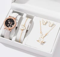 Fashionable Swiss Watch and Butterfly Jewelry Sets For Women Gift Item BOX FREE_img_2