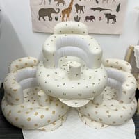 Inflatable Baby Learning Chair: Portable & Soft Sofa for Toddler Spine Support and Sitting Training_img_2