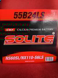 12 volt 45 ah 55b24L S solit Korean battery_img_1
