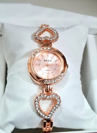 Ladies Beike Exclusive Stone Case Heart Shaped Steel Ladies Watch - Watch For Women_img_1