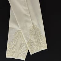 Off White Premium Salowar Pant | Shating Cotton Linen Fabric | Soft & Stylish_img_0