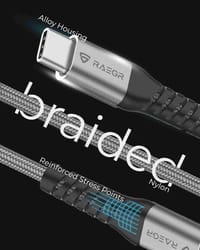 Moxx MDC-11C PD 65W Type-C to Type-C Fast Charging Braided Data Cable_img_3