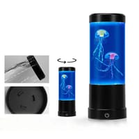 Jellyfish Lamp Aquarium Lampka Nocna 7 Colors Fancy LED USB Table Night Light Children's Gift Lighting for Home Bedroom Decor_img_3