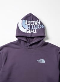 North face hoodi with snap button_img_3