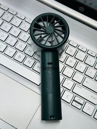 Xiaomi AISOLOVE F01 Handheld Turbo Fan (2000mAh Battery) – Green Color_img_0