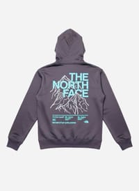 North face hoodi with snap button_img_2