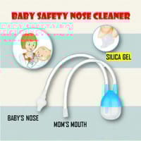 বেবি নোজ ক্লিনার, নাক চোষার টুল, বেবি নাসাল অ্যাসপিরেটর ইনফ্যান্ট, পুনঃব্যবহারযোগ্য নিরাপদ নাক সাকশন নবজাতকের স্বাস্থ্য যত্ন শিশুর যত্নের সরঞ্জাম_img_1