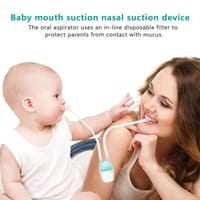 বেবি নোজ ক্লিনার, নাক চোষার টুল, বেবি নাসাল অ্যাসপিরেটর ইনফ্যান্ট, পুনঃব্যবহারযোগ্য নিরাপদ নাক সাকশন নবজাতকের স্বাস্থ্য যত্ন শিশুর যত্নের সরঞ্জাম_img_2