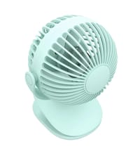 NEW!! mini Clip Fan 360 Degree Rotation Rechargeable Fan (WiWu FS03)- Light Green Color_img_0