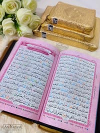 ১০ ইঞ্চি কালার কোডেড গোল্ডেন কভার কুরআন_img_1