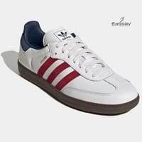 Adidas Samba OG White & Maroon Color_img_1