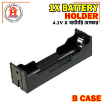 1X 18650 Battery Case Holder Bracket Storage Holder 1 Cell_img_1