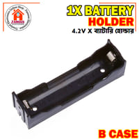 1X 18650 Battery Case Holder Bracket Storage Holder 1 Cell_img_2