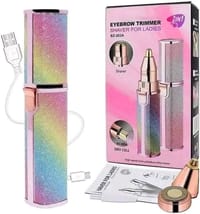2-in-1 Lady Shaver Flawless Eyebrow Trimmer_img_1