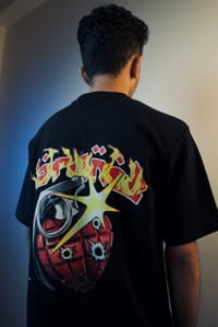 'LEON DRIP' Oversized Heavyweight Drop Shoulder T-Shirt_img_0