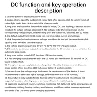 Fast Charging 8pcs 18650 Battery Power Bank Case Adjustable DC Voltage with White and RGB LED Light_img_6