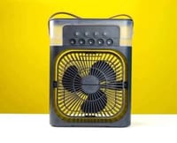 Rechargeable Air Cooler Fan With Mist Flow_img_0
