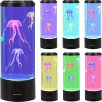 Jellyfish Lava Lamp,7 Dynamic Color Changing Settings, Soft Night Light, Realistic Jellyfish Design for a Relaxing Ambiance_img_10