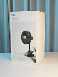 JISULIFE FA13R Rechargeable Clip Fan (8000mAh)- White Color_img_2