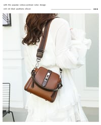 High-quality Messenger Bags For Women Luxury Crossbody Shoulder Bags Female(Brown)_img_2
