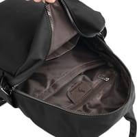 2025 New Hot Women's Backpacks Designer High Quality Soft Nylon Simple Fashion Bag(Black)_img_2