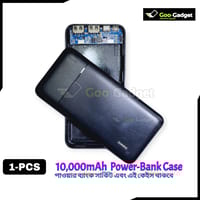 Power Bank Case for 10000mAh Li-Po Battery | Dual USB Output | DIY Power Bank Shell with Charging Circuit – Black_img_0
