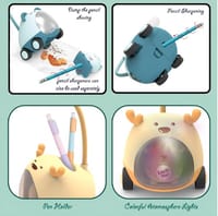 Foldable LED Study Lamp with Pen Holder & Sharpener for Kids_img_1