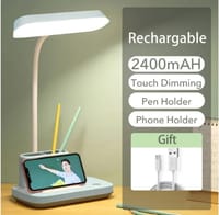 YAGE YG-T031C Rechargeable Touch Dimming Desk Lamp – Pen & Phone Holder_img_0