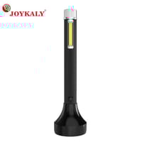 JOYKALY YG-2081 Powerful Flashlight | 5+5W LED | 2400mAh | Type-C Rechargeable | COB Light | 500m Range | 8hr Backup_img_0