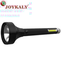 JOYKALY YG-2081 Powerful Flashlight | 5+5W LED | 2400mAh | Type-C Rechargeable | COB Light | 500m Range | 8hr Backup_img_3