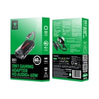 Plextone GS1 Mark 3 3in1 60w Gaming Type-C To 2 Type-C And 3.5mm Converter_img_6