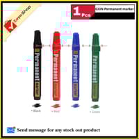 GXIN Permanent Marker Writes on Metal, Plastic, Glass And Wood Black Blue Red Green 1pcs_img_0