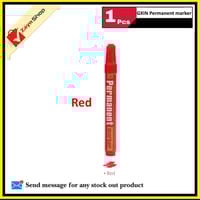 GXIN Permanent Marker Writes on Metal, Plastic, Glass And Wood Black Blue Red Green 1pcs_img_3