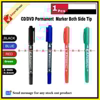 GXIN Permanent Marker Both side Tip (0.5mm and 1 mm ) CD/DVD Marker 1pcs Black / Blue / Red / Green_img_0