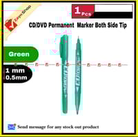 GXIN Permanent Marker Both side Tip (0.5mm and 1 mm ) CD/DVD Marker 1pcs Black / Blue / Red / Green_img_3