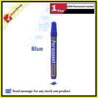 GXIN Permanent Marker Writes on Metal, Plastic, Glass And Wood Black Blue Red Green 1pcs_img_2