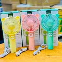 New Mini Rechargeable USB Charging Portable Handheld 3 Gear Speed Desktop Fan_img_0