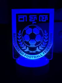 GearUP Acrylic Multicolor Night Lamp (Bangladesh Football Federation)_img_0