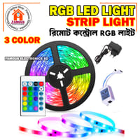 RGB Led Strip Light 2835 ( 16 Feet long) 5 meter 3 colour strip 300 Leds waterproof DC12V 60Leds/M Flexible Lighting Ribbon Tape Lamp RGB Strip_img_0