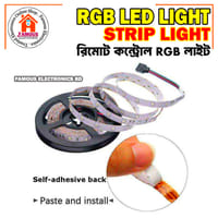 RGB Led Strip Light 2835 ( 16 Feet long) 5 meter 3 colour strip 300 Leds waterproof DC12V 60Leds/M Flexible Lighting Ribbon Tape Lamp RGB Strip_img_2