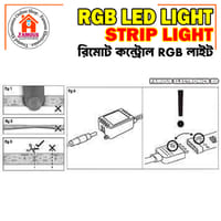 RGB Led Strip Light 2835 ( 16 Feet long) 5 meter 3 colour strip 300 Leds waterproof DC12V 60Leds/M Flexible Lighting Ribbon Tape Lamp RGB Strip_img_7