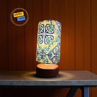 FloraGlow Fabric Table Lamp_img_0